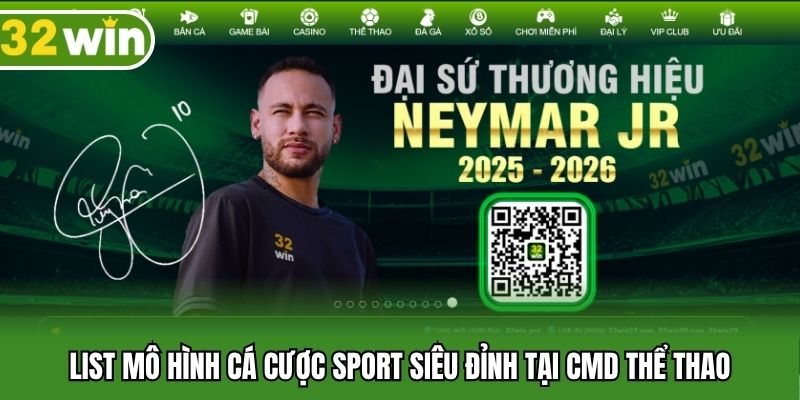 List mô hình cá cược sport siêu đỉnh tại CMD thể thao