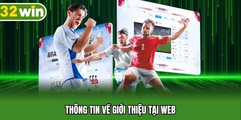 Thông tin về giới thiệu tại web